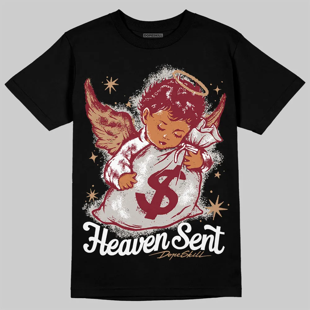 Samba OG Collegiate Burgundy DopeSkill T-Shirt Heaven Sent Graphic sold by DopeSkill product image thumbnail 2