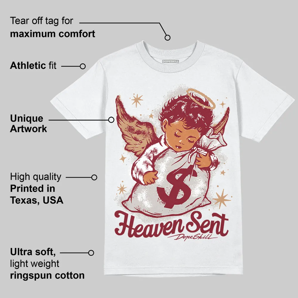 Samba OG Collegiate Burgundy DopeSkill T-Shirt Heaven Sent Graphic sold by DopeSkill product image thumbnail 3