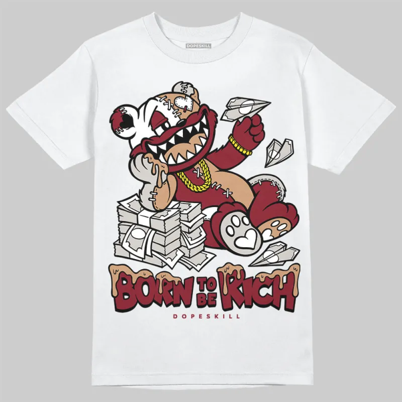 Samba OG Collegiate Burgundy DopeSkill T-Shirt Born To Be Rich Graphic sold by DopeSkill