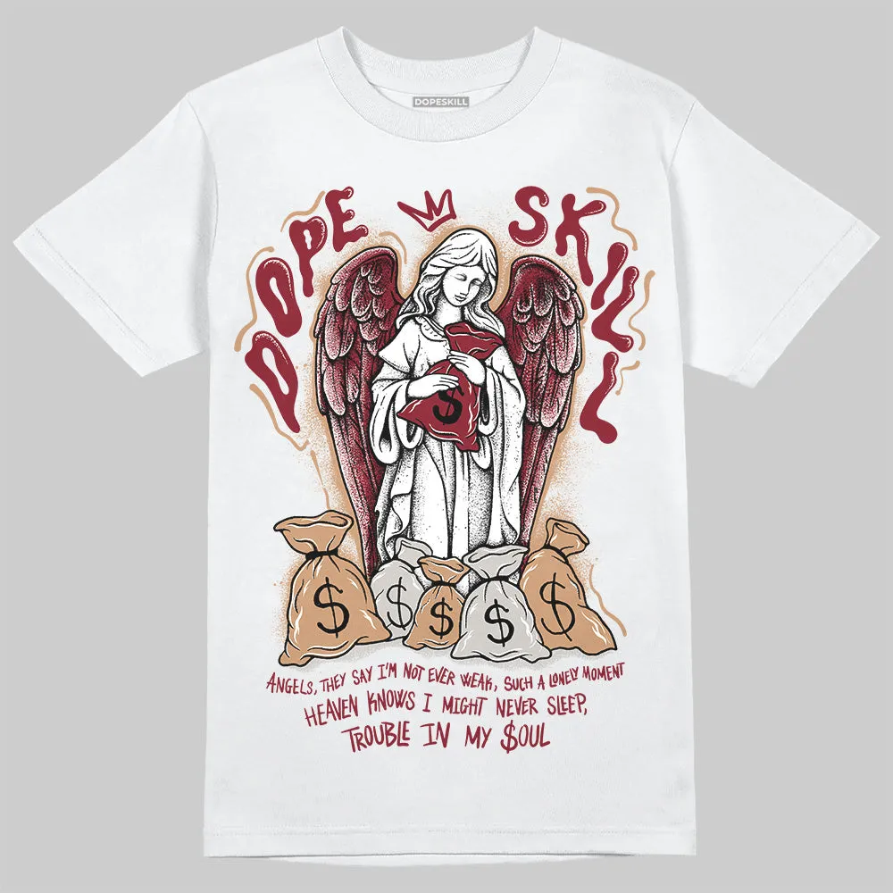 Samba OG Collegiate Burgundy DopeSkill T-Shirt Angels Graphic sold by DopeSkill