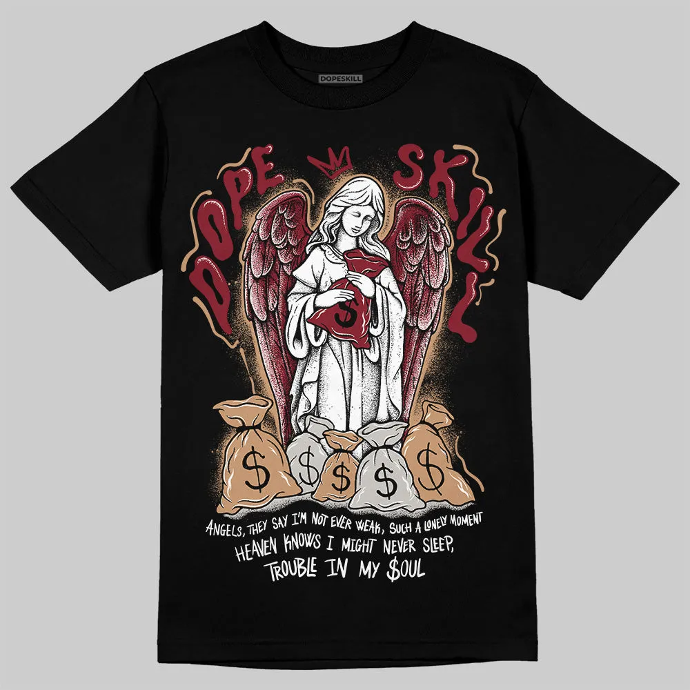 Samba OG Collegiate Burgundy DopeSkill T-Shirt Angels Graphic sold by DopeSkill product image thumbnail 2