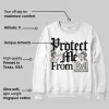Samba OG White Black Clear Granite 1s DopeSkill Sweatshirt Protect Me From Evil Graphic sold by DopeSkill