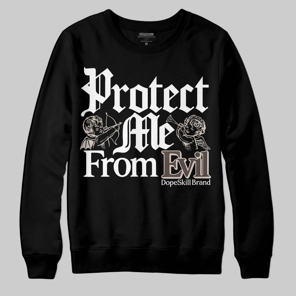 Samba OG White Black Clear Granite 1s DopeSkill Sweatshirt Protect Me From Evil Graphic sold by DopeSkill product image thumbnail 2