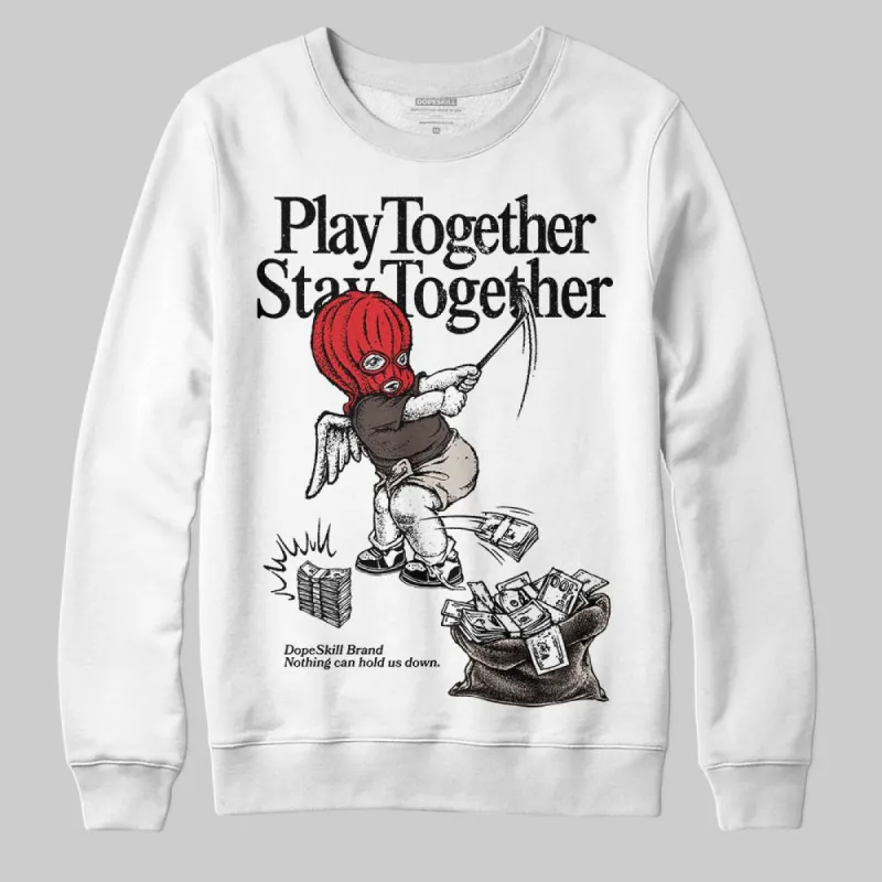 Samba OG White Black Clear Granite 1s DopeSkill Sweatshirt Play together, Stay together Graphic sold by DopeSkill