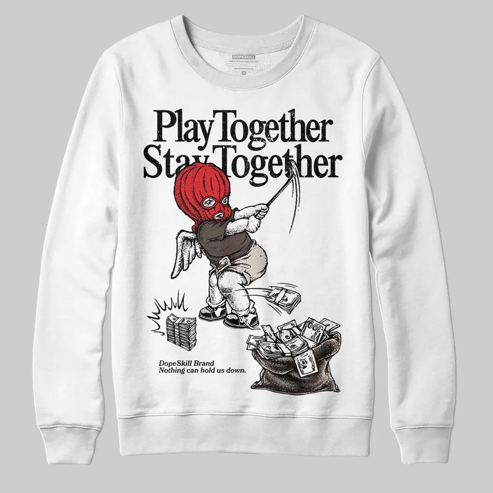 Samba OG White Black Clear Granite 1s DopeSkill Sweatshirt Play together, Stay together Graphic sold by DopeSkill