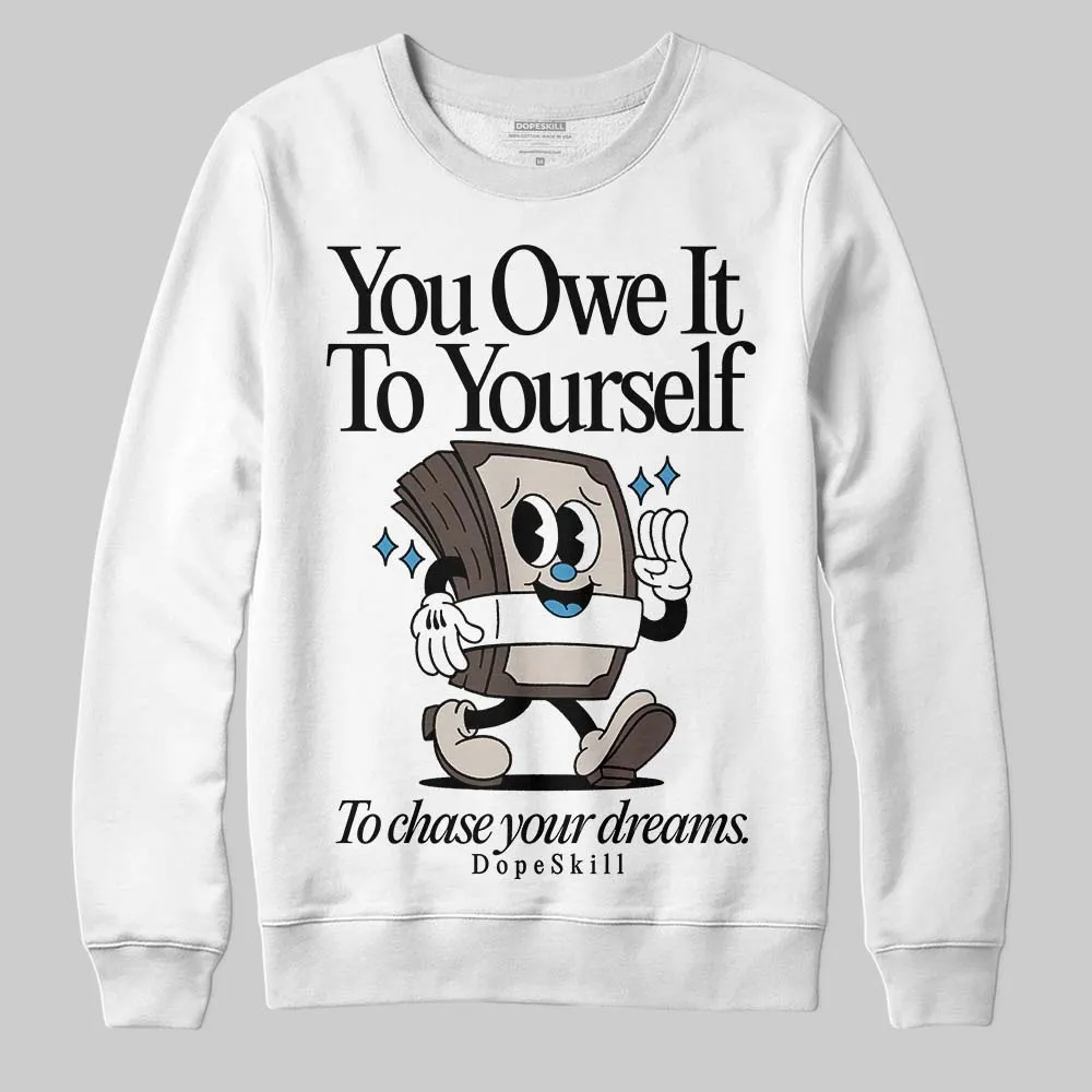 Samba OG White Black Clear Granite 1s DopeSkill Sweatshirt Owe It To Yourself Graphic sold by DopeSkill