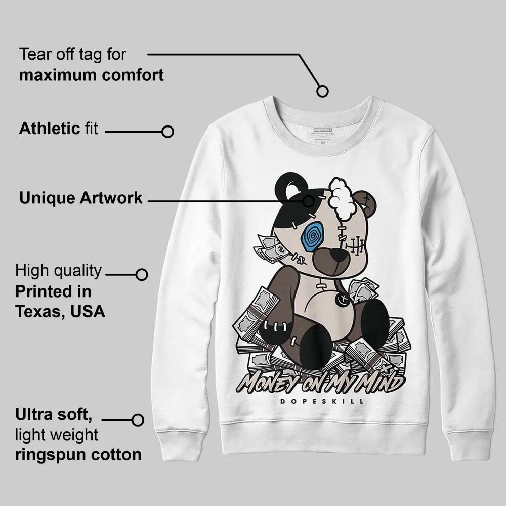 Samba OG White Black Clear Granite 1s DopeSkill Sweatshirt MOMM Bear Graphic sold by DopeSkill product image thumbnail 3