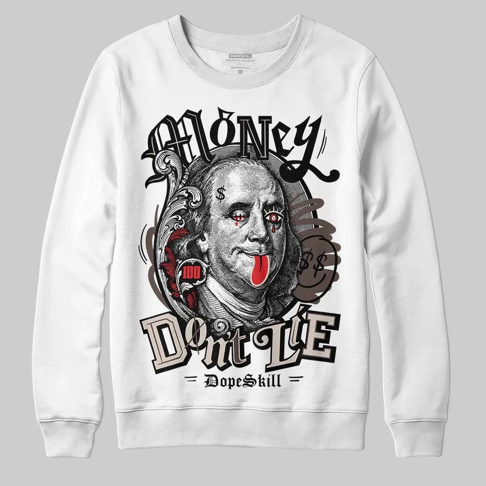 Samba OG White Black Clear Granite 1s DopeSkill Sweatshirt Money Don't Lie Graphic sold by DopeSkill