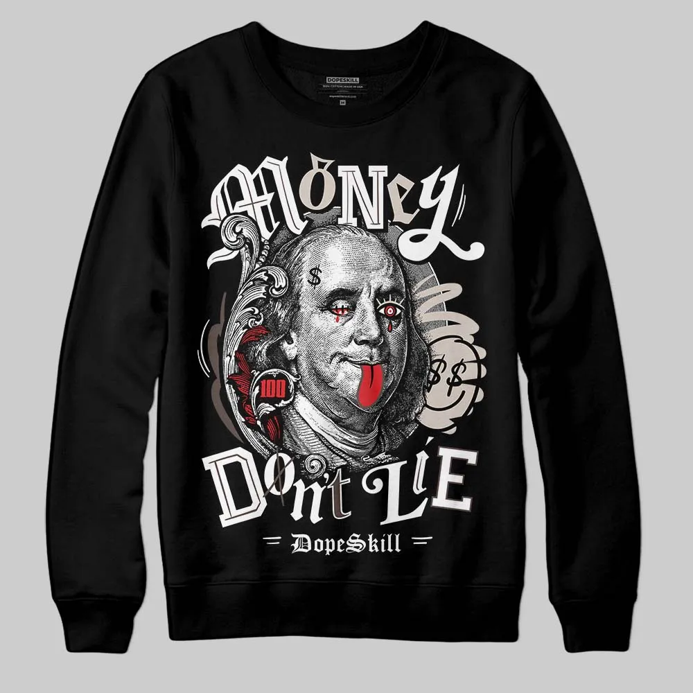 Samba OG White Black Clear Granite 1s DopeSkill Sweatshirt Money Don't Lie Graphic sold by DopeSkill product image thumbnail 2
