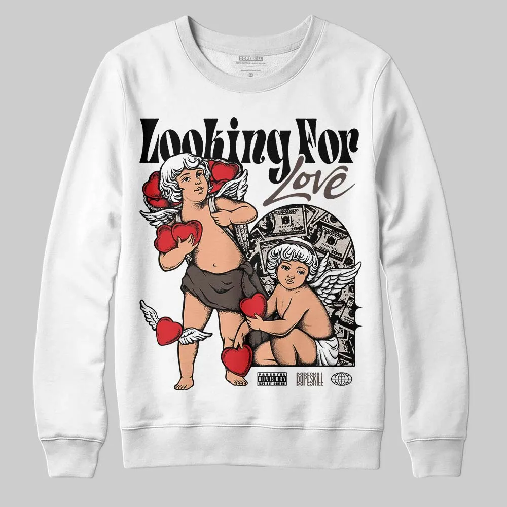 Samba OG White Black Clear Granite 1s DopeSkill Sweatshirt Looking For Love Graphic sold by DopeSkill