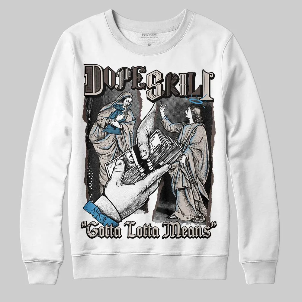 Samba OG White Black Clear Granite 1s DopeSkill Sweatshirt Gotta Lotta Means Graphic sold by DopeSkill