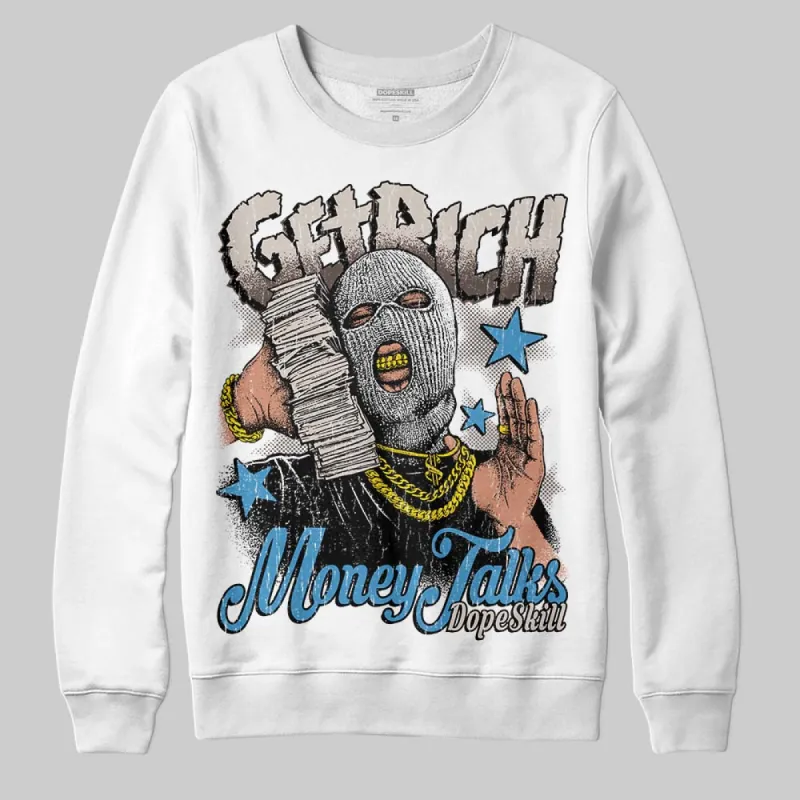 Samba OG White Black Clear Granite 1s DopeSkill Sweatshirt Get Rich Graphic sold by DopeSkill