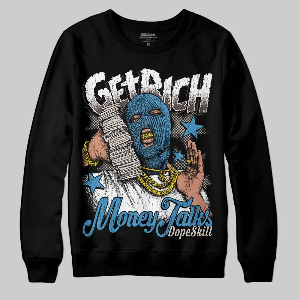 Samba OG White Black Clear Granite 1s DopeSkill Sweatshirt Get Rich Graphic sold by DopeSkill product image thumbnail 2