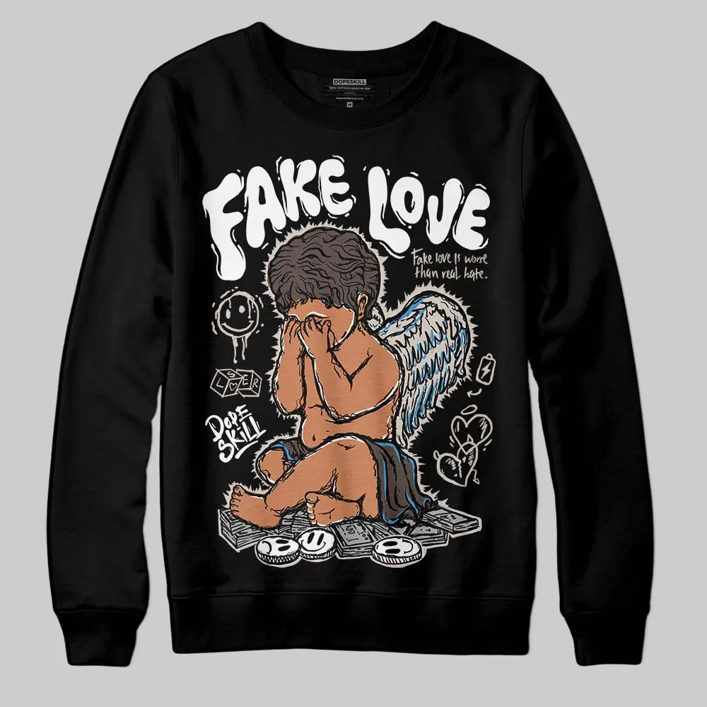 Samba OG White Black Clear Granite 1s DopeSkill Sweatshirt False Love Graphic sold by DopeSkill product image thumbnail 2