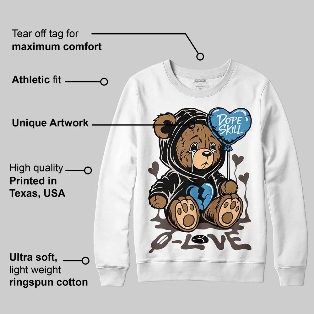 Samba OG White Black Clear Granite 1s DopeSkill Sweatshirt Broken Bear Graphic sold by DopeSkill product image thumbnail 3