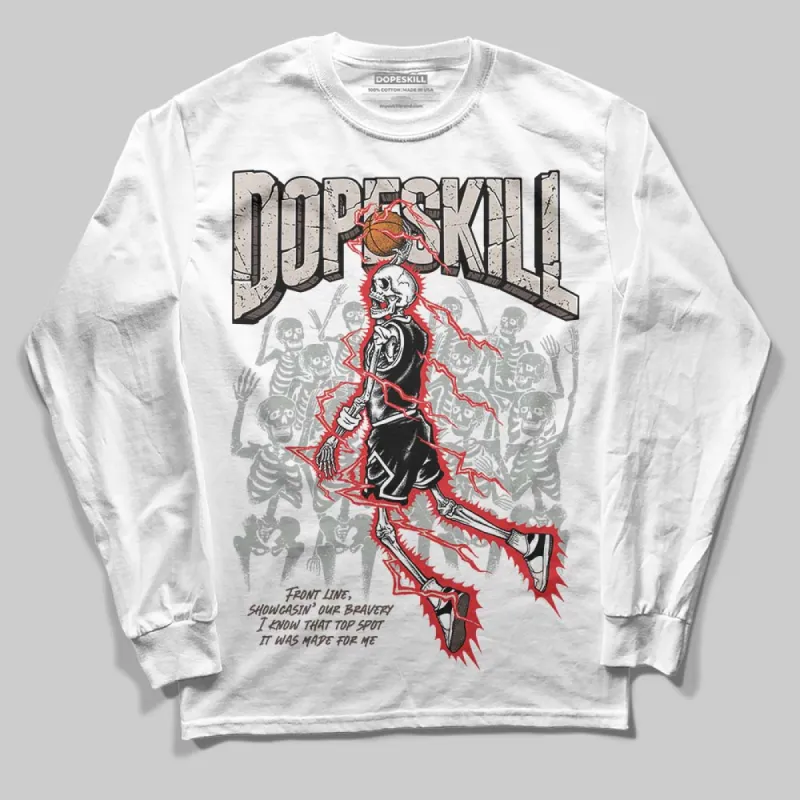 Samba OG White Black Clear Granite DopeSkill Long Sleeve T-Shirt Thunder Dunk Graphic sold by DopeSkill