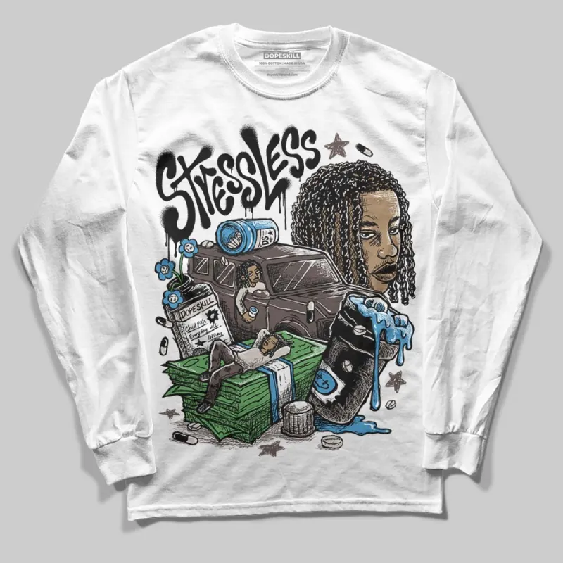 Samba OG White Black Clear Granite DopeSkill Long Sleeve T-Shirt Stressless Graphic sold by DopeSkill