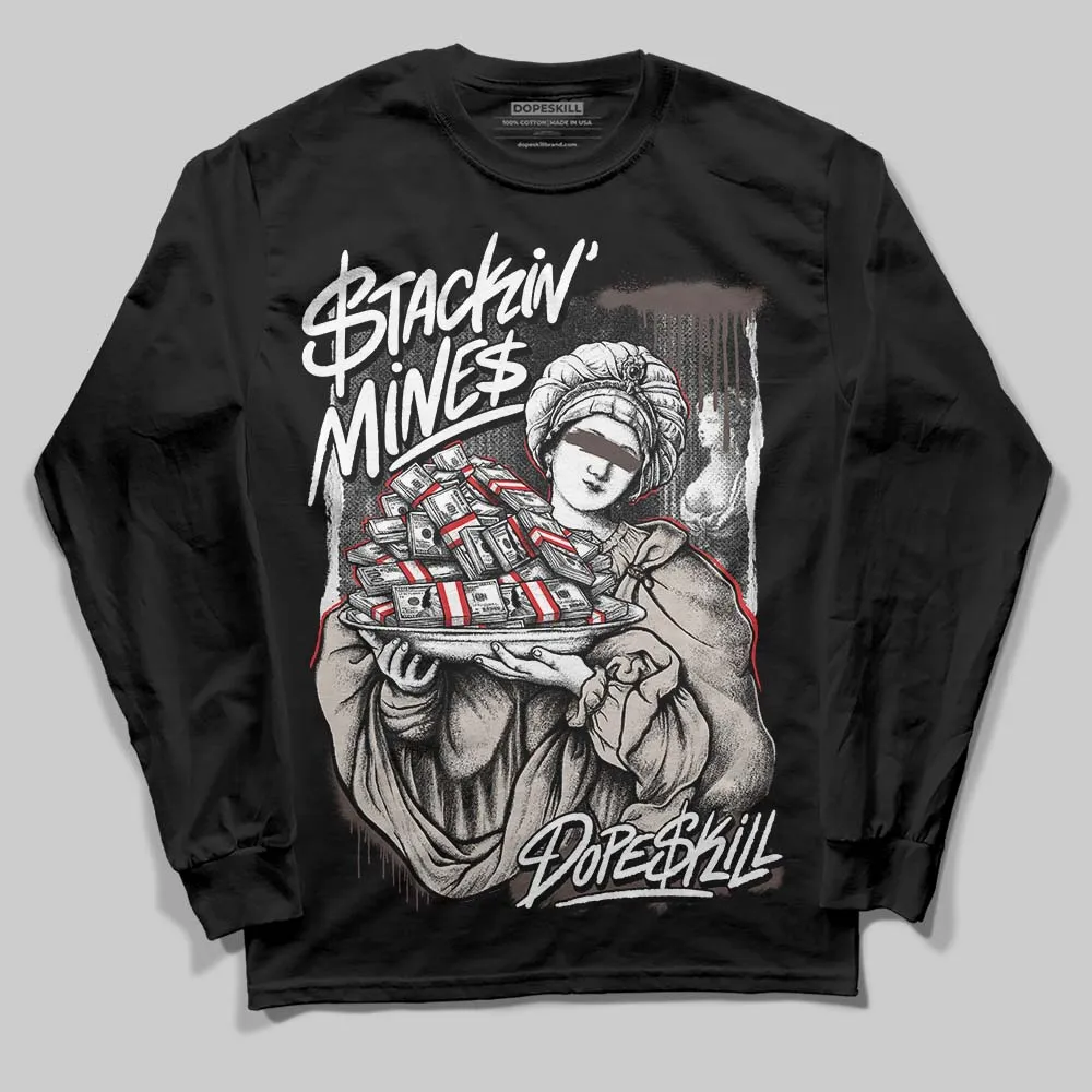 Samba OG White Black Clear Granite DopeSkill Long Sleeve T-Shirt Stackin Mines Graphic sold by DopeSkill product image thumbnail 2