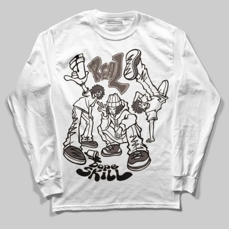 Samba OG White Black Clear Granite DopeSkill Long Sleeve T-Shirt Real Y2K Players Graphic sold by DopeSkill