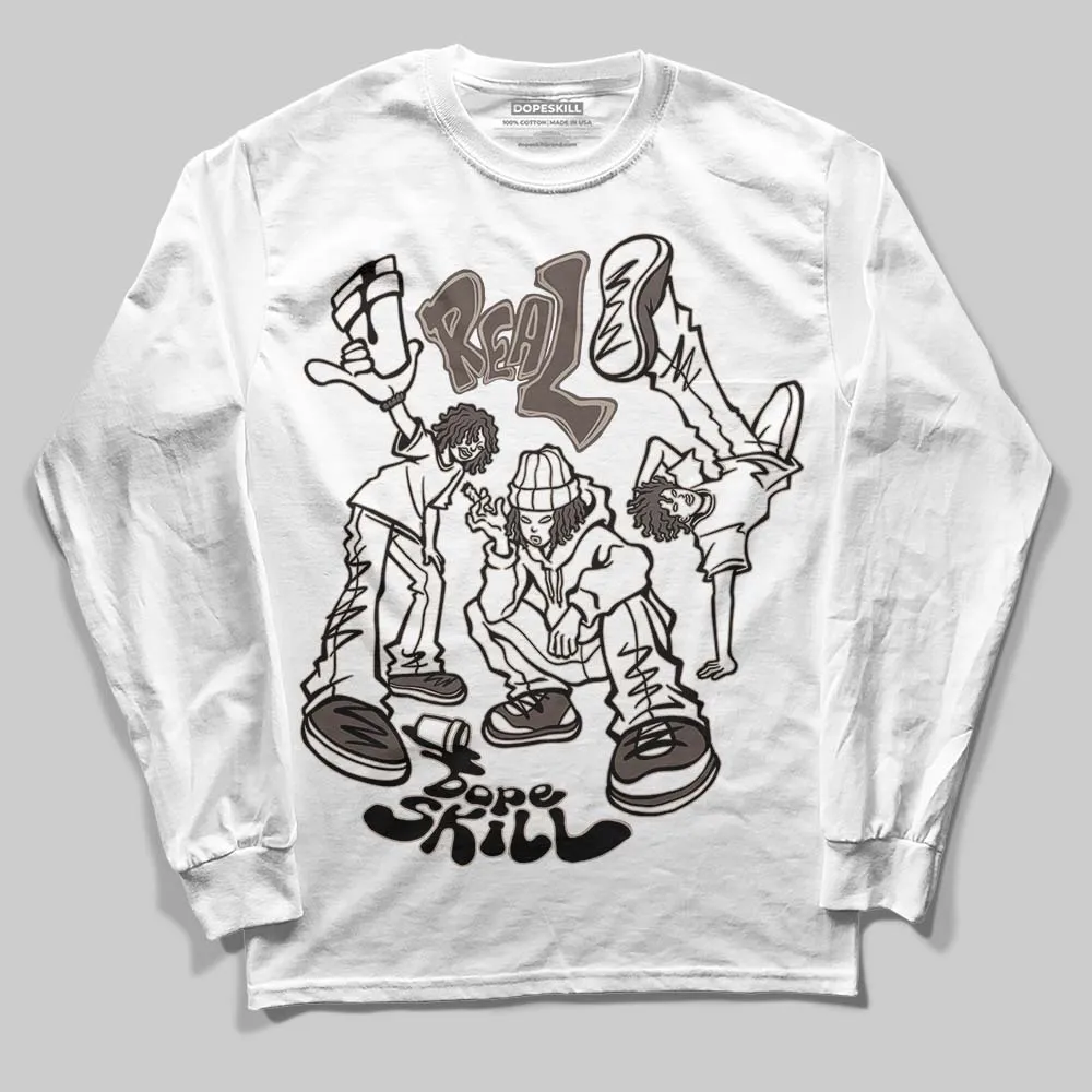 Samba OG White Black Clear Granite DopeSkill Long Sleeve T-Shirt Real Y2K Players Graphic sold by DopeSkill
