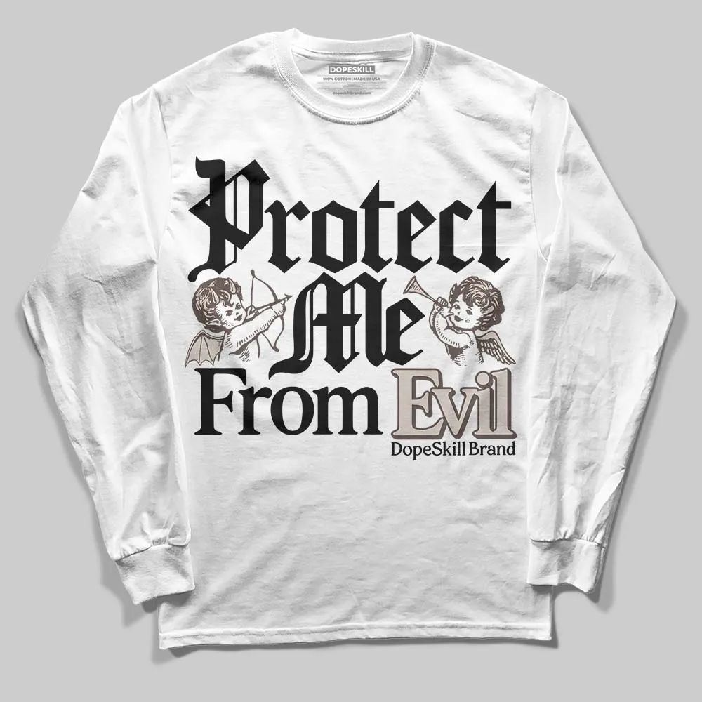 Samba OG White Black Clear Granite DopeSkill Long Sleeve T-Shirt Protect Me From Evil Graphic sold by DopeSkill