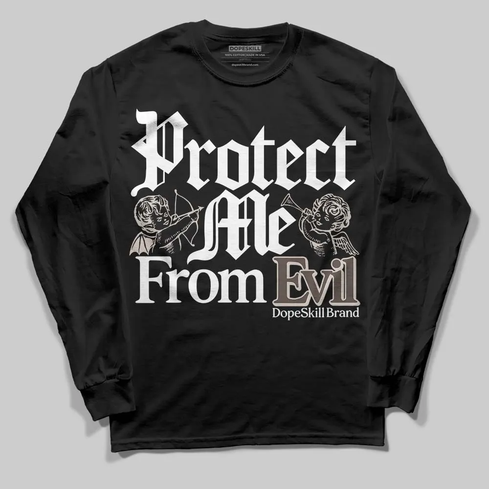 Samba OG White Black Clear Granite DopeSkill Long Sleeve T-Shirt Protect Me From Evil Graphic sold by DopeSkill product image thumbnail 2