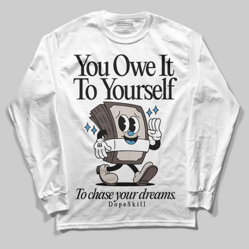 Samba OG White Black Clear Granite DopeSkill Long Sleeve T-Shirt Owe It To Yourself Graphic sold by DopeSkill