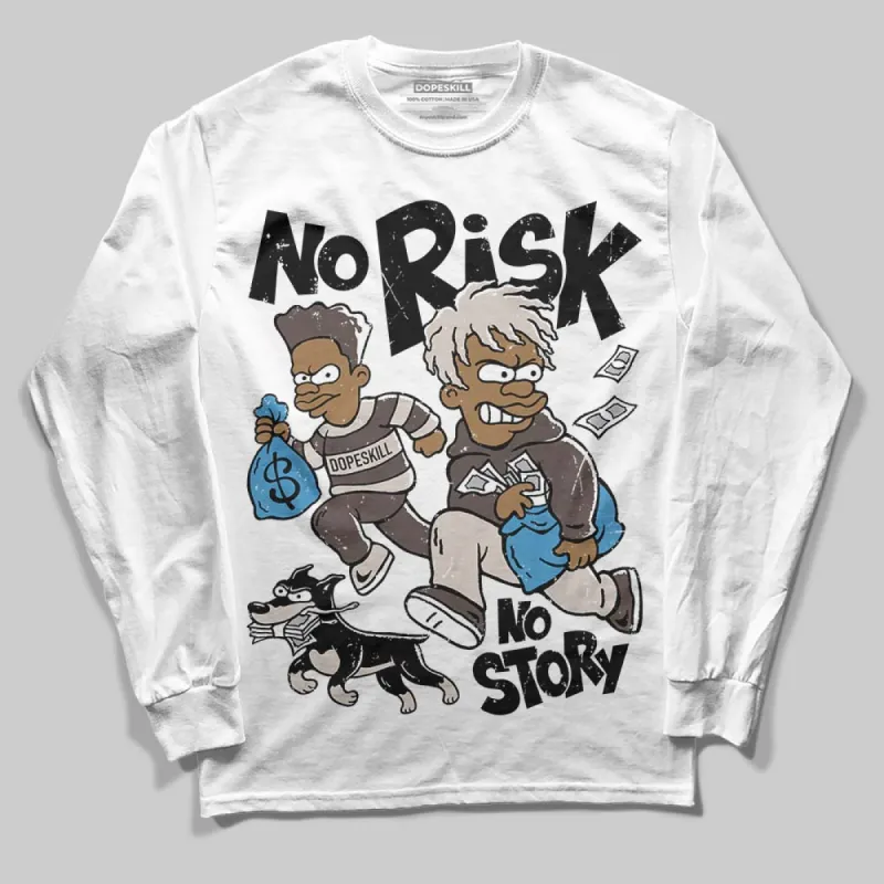 Samba OG White Black Clear Granite DopeSkill Long Sleeve T-Shirt No Risk No Story Graphic sold by DopeSkill