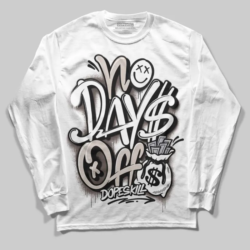 Samba OG White Black Clear Granite DopeSkill Long Sleeve T-Shirt No Days Off Graphic sold by DopeSkill