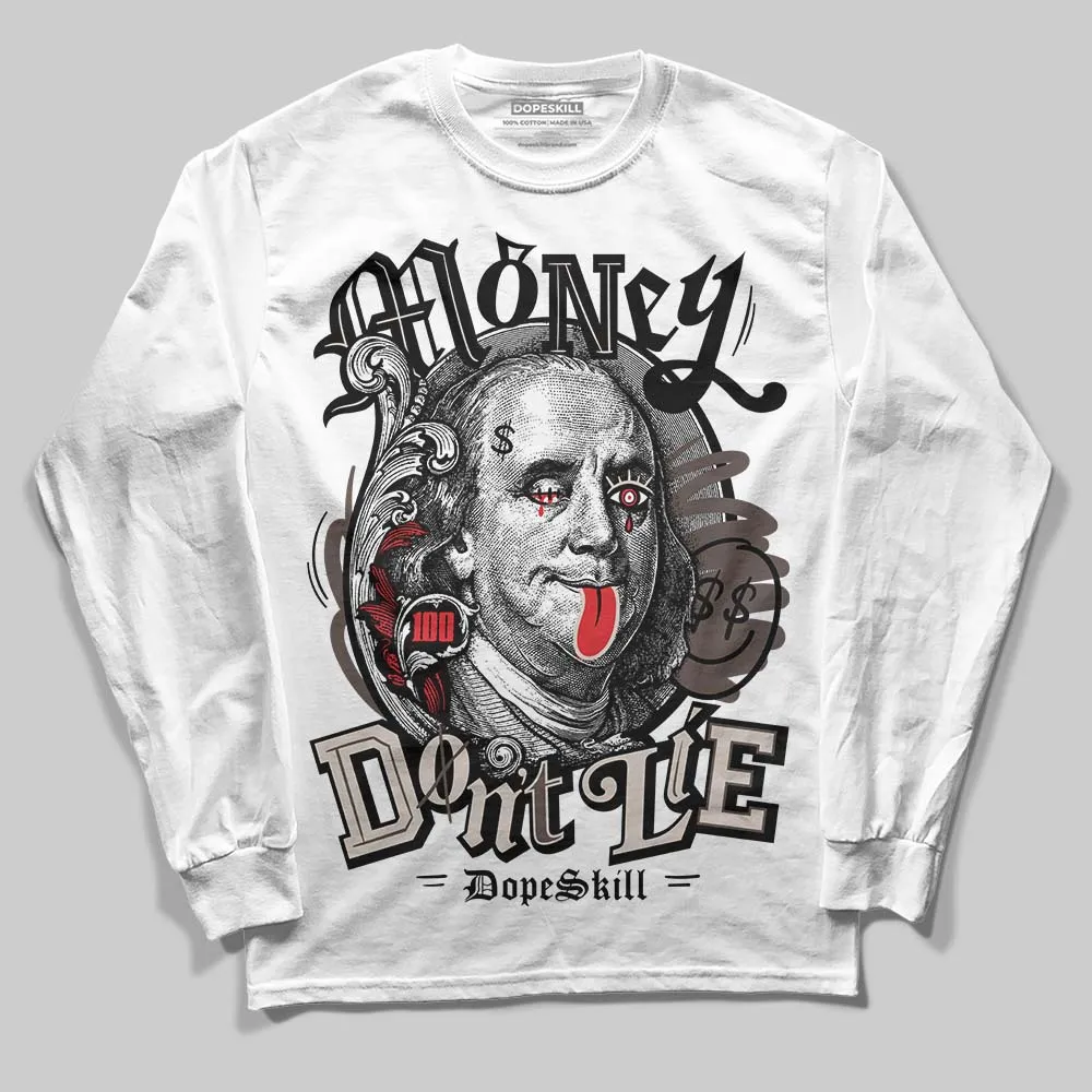 Samba OG White Black Clear Granite DopeSkill Long Sleeve T-Shirt Money Don't Lie Graphic sold by DopeSkill