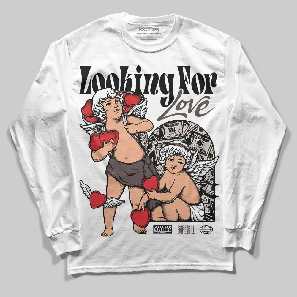 Samba OG White Black Clear Granite DopeSkill Long Sleeve T-Shirt Looking For Love Graphic sold by DopeSkill