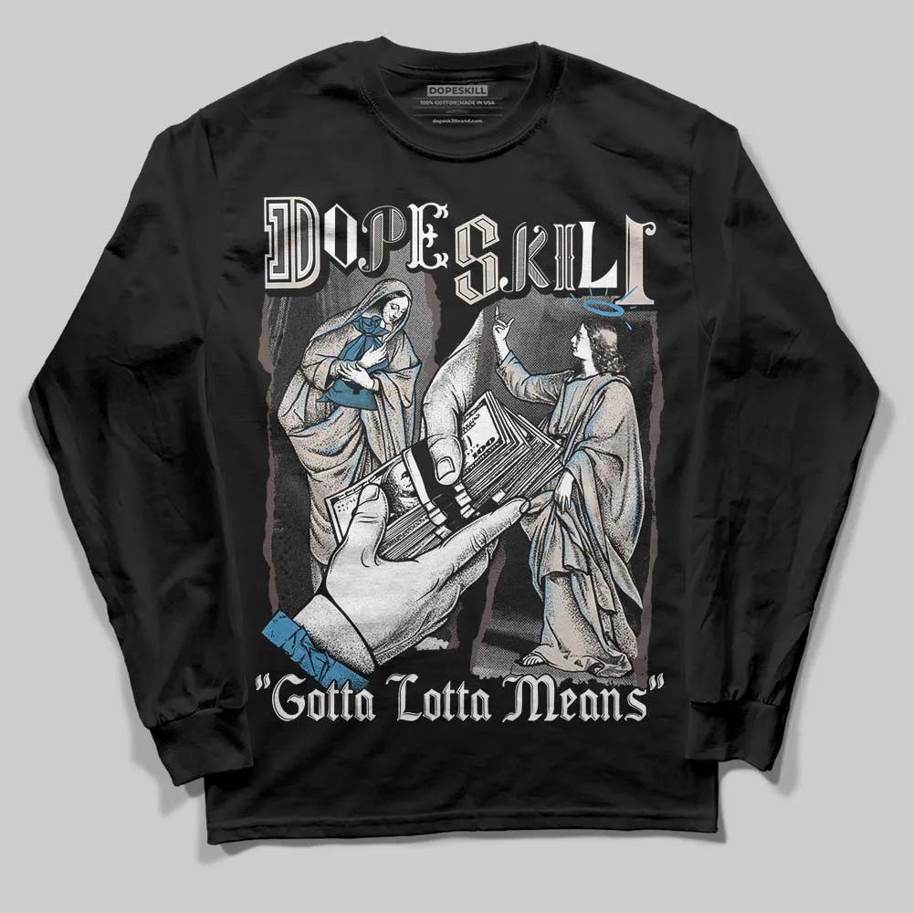 Samba OG White Black Clear Granite DopeSkill Long Sleeve T-Shirt Gotta Lotta Means Graphic sold by DopeSkill product image thumbnail 2