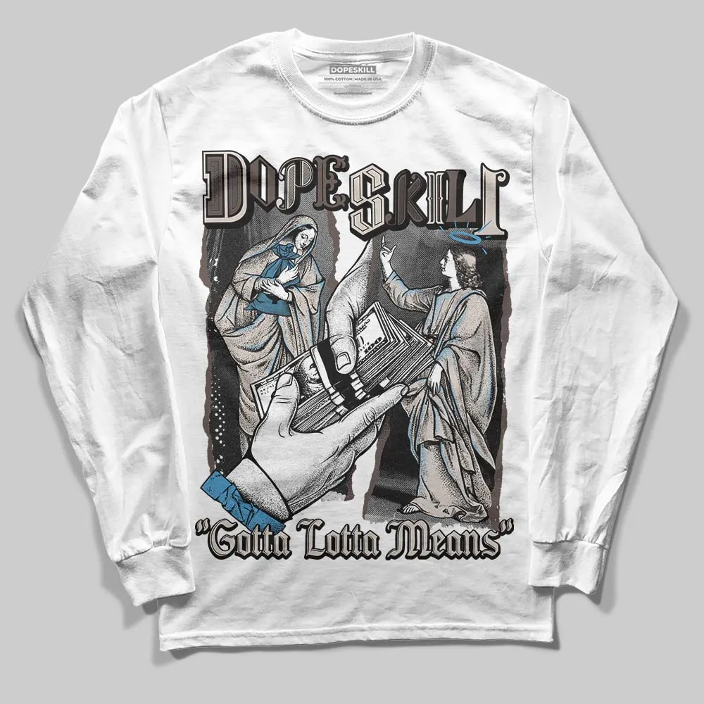 Samba OG White Black Clear Granite DopeSkill Long Sleeve T-Shirt Gotta Lotta Means Graphic sold by DopeSkill