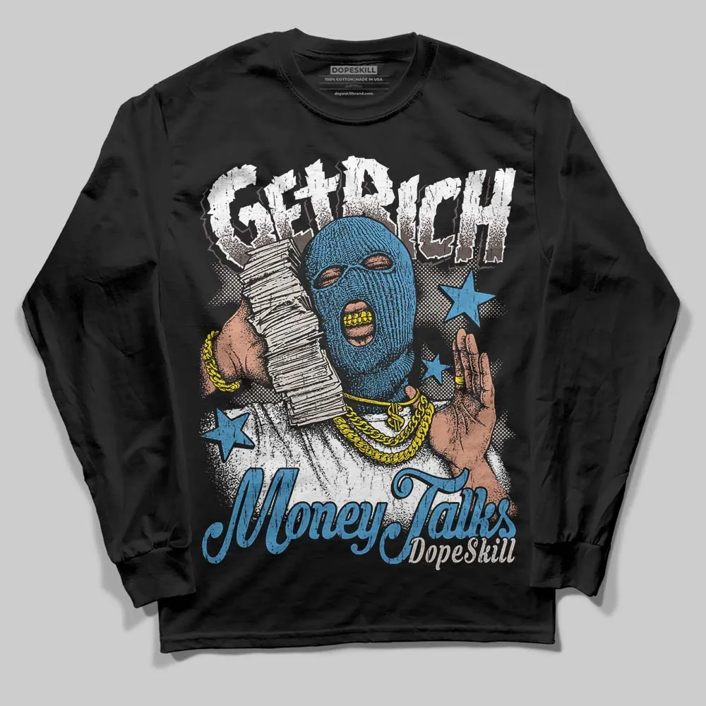 Samba OG White Black Clear Granite DopeSkill Long Sleeve T-Shirt Get Rich Graphic sold by DopeSkill product image thumbnail 2