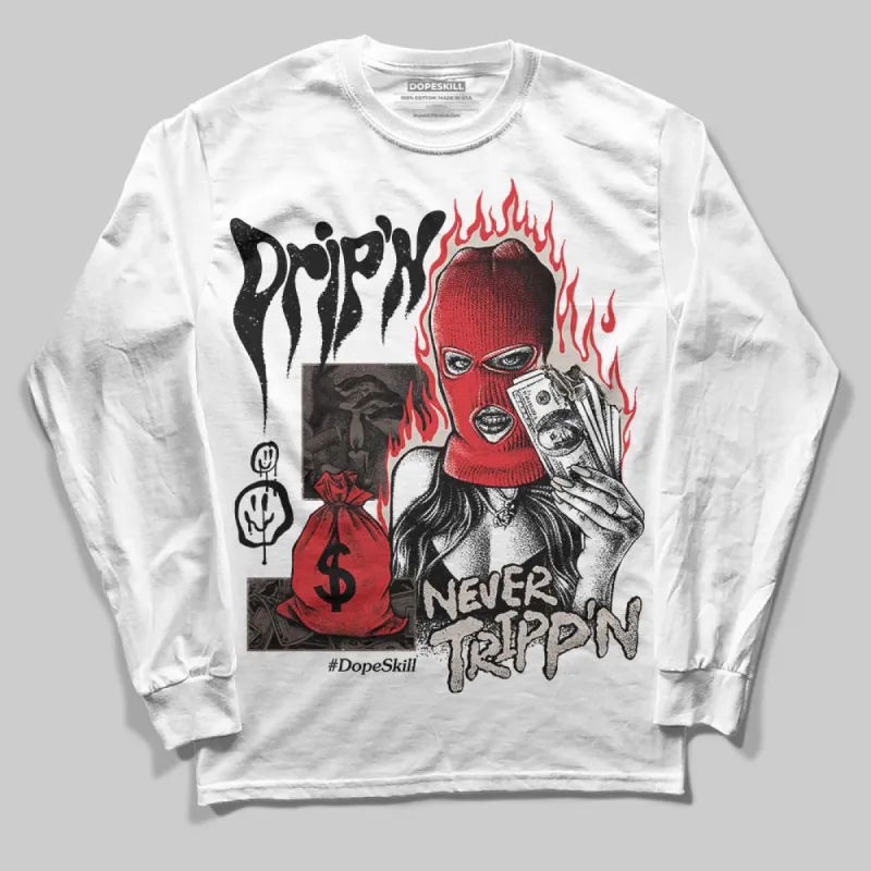 Samba OG White Black Clear Granite DopeSkill Long Sleeve T-Shirt Drip'n Never Tripp'n Graphic sold by DopeSkill