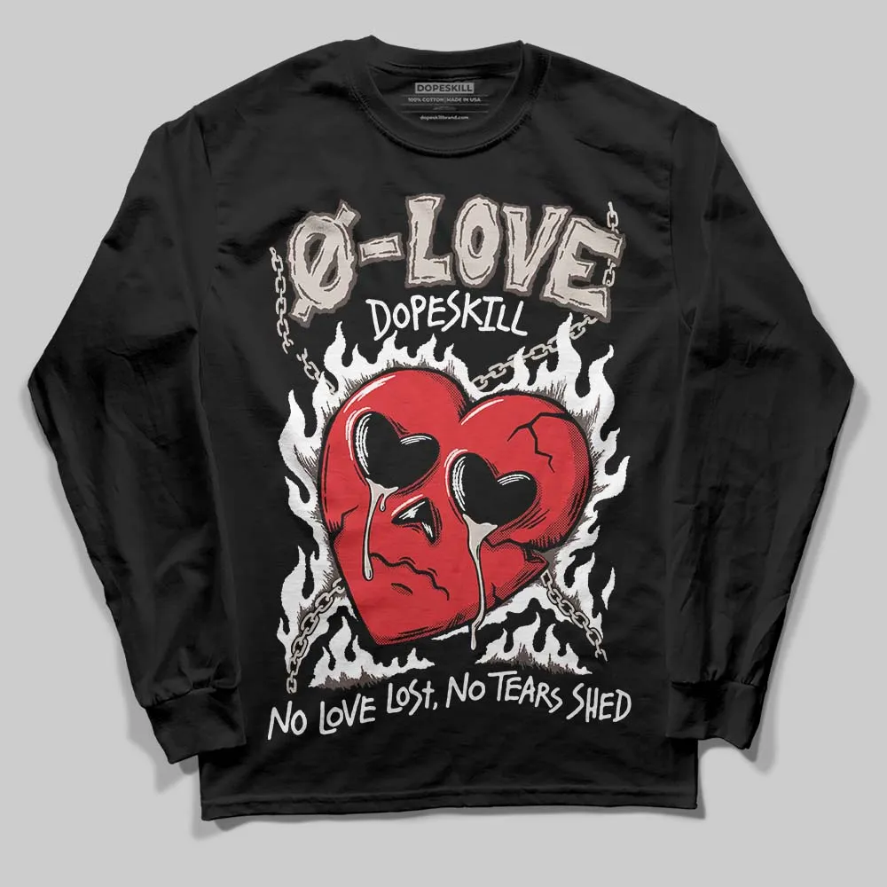 Samba OG White Black Clear Granite DopeSkill Long Sleeve T-Shirt Crying Heart Graphic sold by DopeSkill product image thumbnail 2