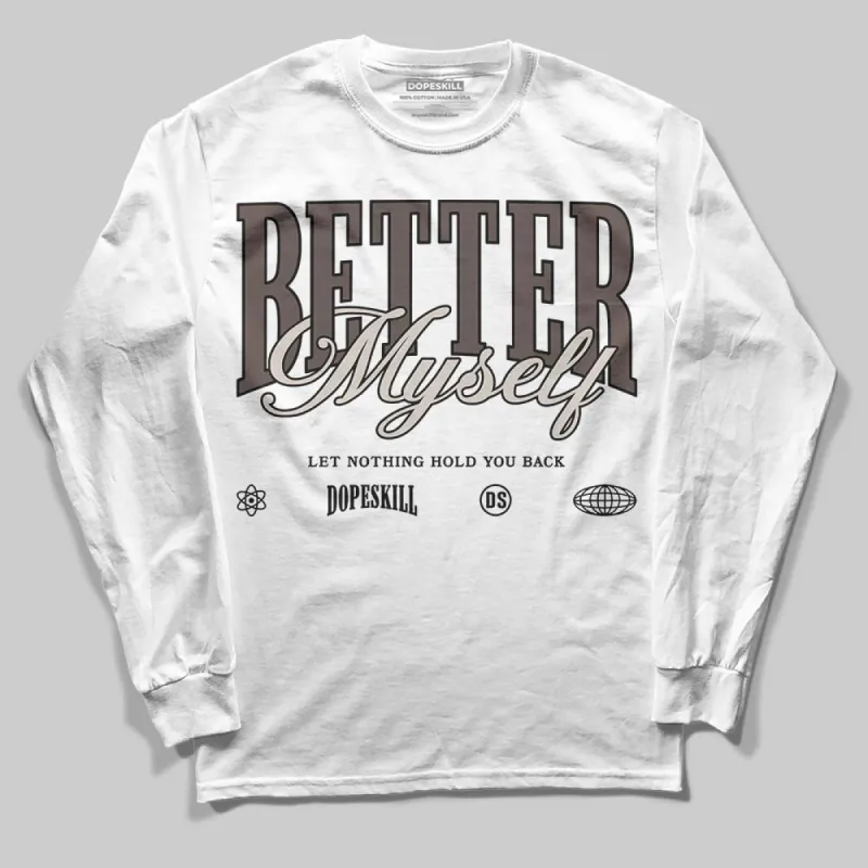 Samba OG White Black Clear Granite DopeSkill Long Sleeve T-Shirt Better Myself Graphic sold by DopeSkill