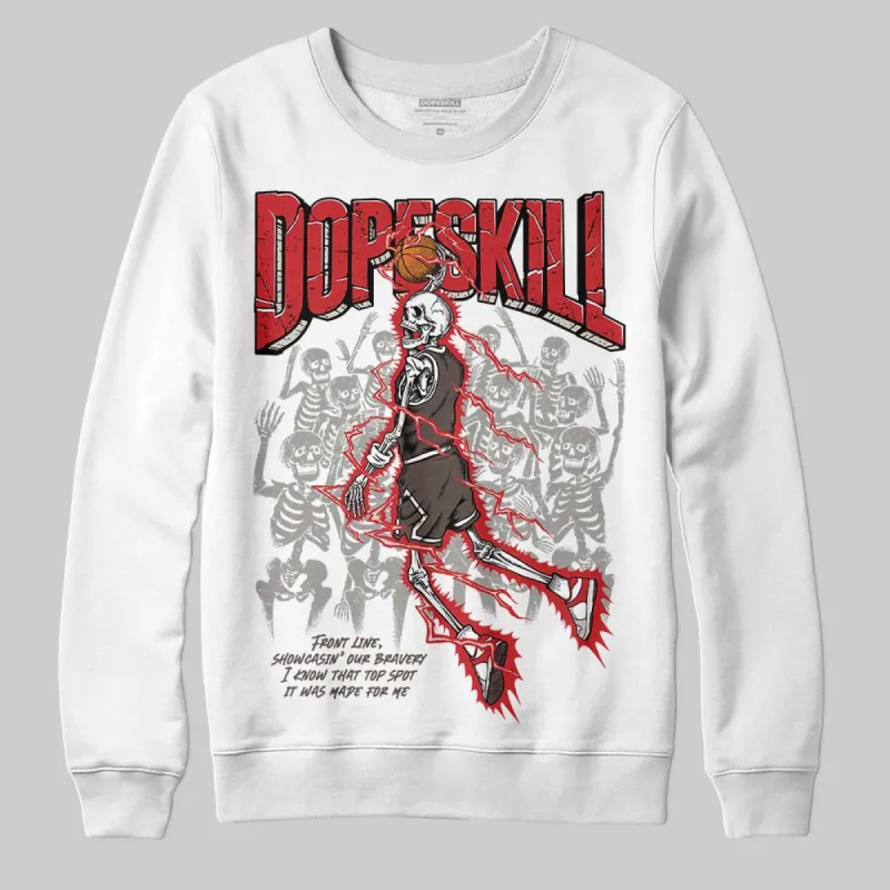 Samba OG White Better Scarlet DopeSkill Sweatshirt Thunder Dunk Graphic sold by DopeSkill