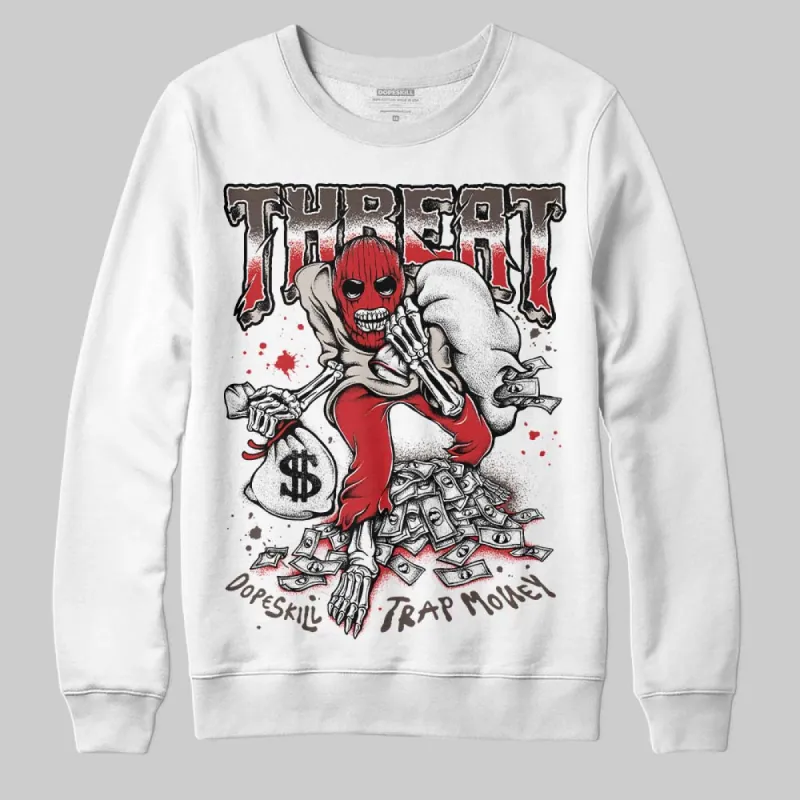 Samba OG White Better Scarlet DopeSkill Sweatshirt Threat Graphic sold by DopeSkill