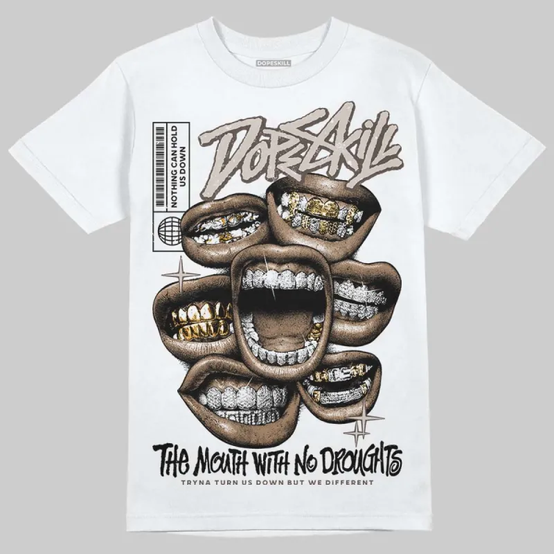 Samba OG White Black Clear Granite DopeSkill T-Shirt The Mouth With No Droughts Graphic sold by DopeSkill