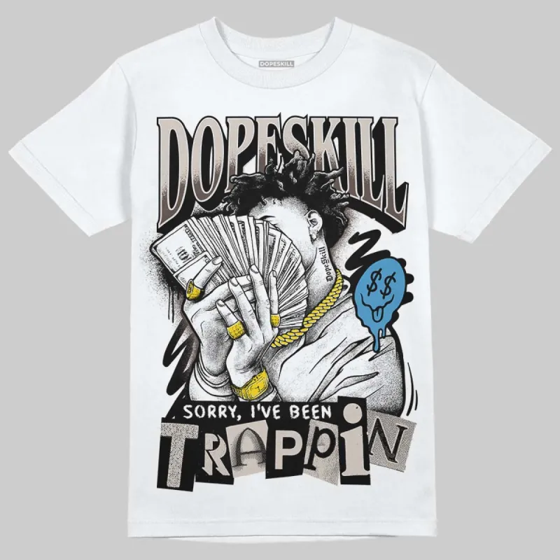 Samba OG White Black Clear Granite DopeSkill T-Shirt Sorry I've Been Trappin Graphic sold by DopeSkill
