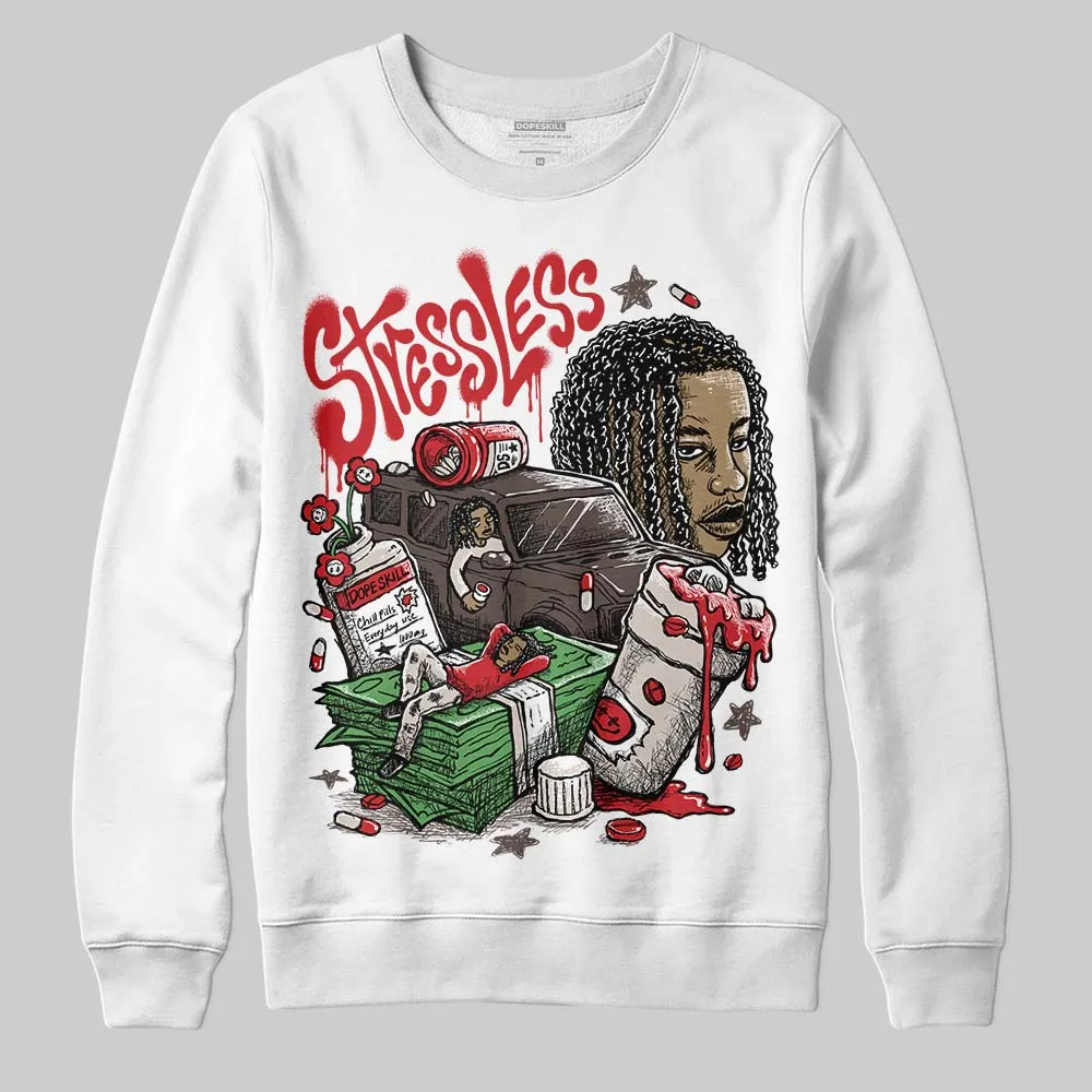 Samba OG White Better Scarlet DopeSkill Sweatshirt Stressless Graphic sold by DopeSkill