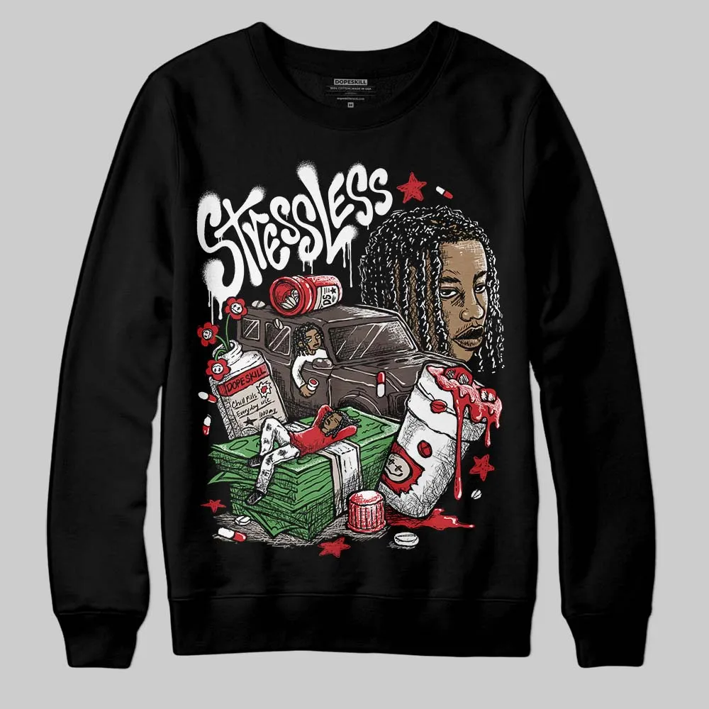 Samba OG White Better Scarlet DopeSkill Sweatshirt Stressless Graphic sold by DopeSkill product image thumbnail 2