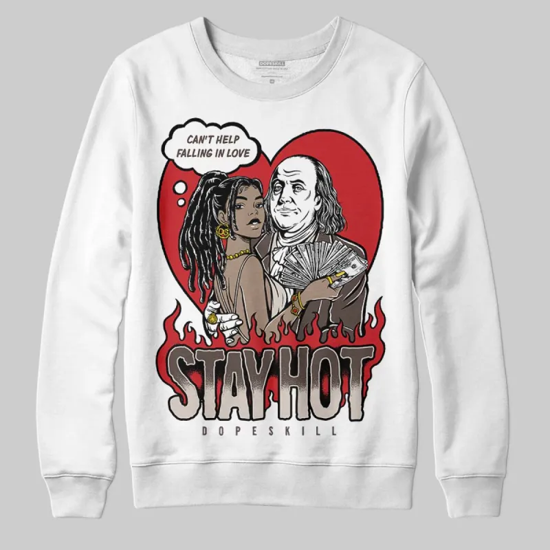 Samba OG White Better Scarlet DopeSkill Sweatshirt Stay Hot Graphic sold by DopeSkill