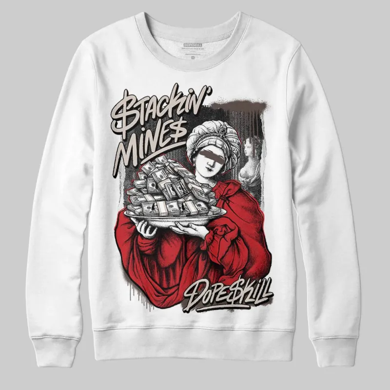 Samba OG White Better Scarlet DopeSkill Sweatshirt Stackin Mines Graphic sold by DopeSkill