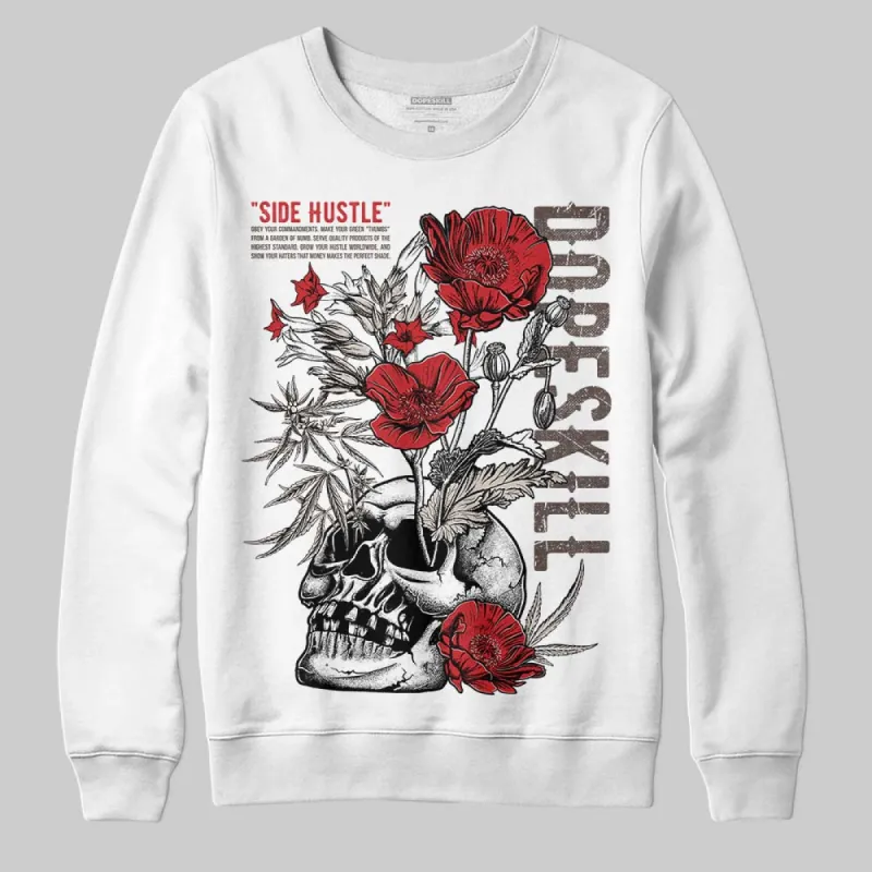 Samba OG White Better Scarlet DopeSkill Sweatshirt Side Hustle Graphic sold by DopeSkill