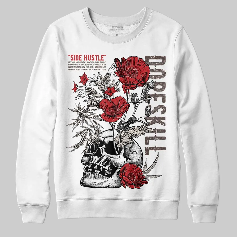 Samba OG White Better Scarlet DopeSkill Sweatshirt Side Hustle Graphic sold by DopeSkill