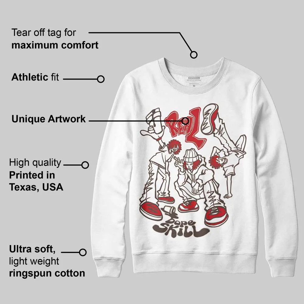Samba OG White Better Scarlet DopeSkill Sweatshirt Real Y2K Players Graphic sold by DopeSkill product image thumbnail 4