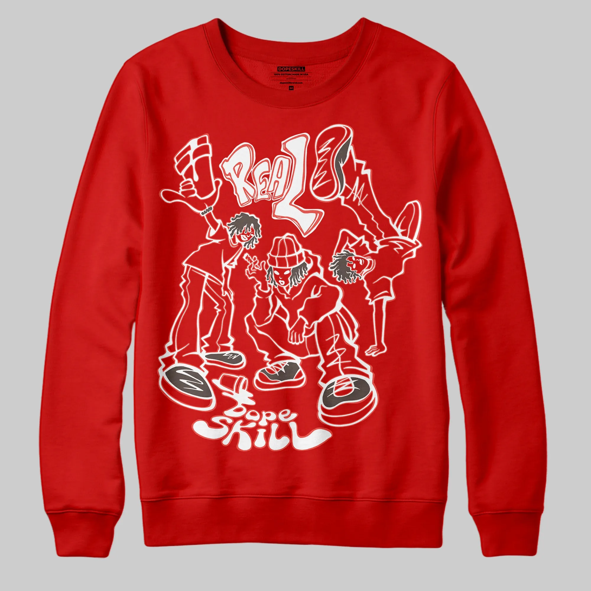 Samba OG White Better Scarlet DopeSkill Sweatshirt Real Y2K Players Graphic sold by DopeSkill product image thumbnail 3