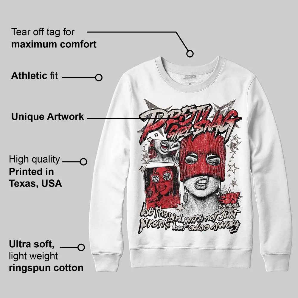 Samba OG White Better Scarlet DopeSkill Sweatshirt Pretty Girl Swag Graphic sold by DopeSkill product image thumbnail 3